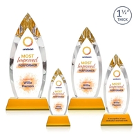 Fortier VividPrint™ Award on Entwhistle Base - Amber... from ASI 84592 St...