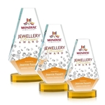Kingsley VividPrint™ Award on Alberton Base - Amber