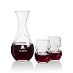 Tallandale Carafe & Stemless Wine