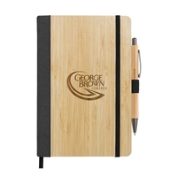 The Forleo Bamboo Notebook & Lucky Clicker Bamboo Pen Set combines... from...