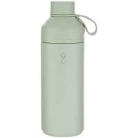 34 oz recycled stainless steel bottle with vacuum insulation and...