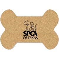 Dog Bone Cork Mat