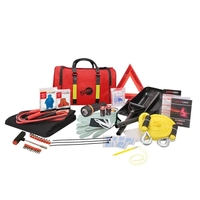 54 Pieces travel kit with 23 piece first aid kit, auto... from ASI 63698...