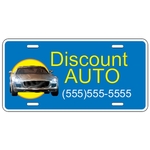 4CP Car Plate - .023" Polyethylene