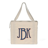 Jeremy™ - Deluxe Canvas Zipper-Close Tote - ColorVista