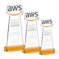 Custom Award on Alberton Base - Amber (via Air)... from ASI 84592 St Regis...