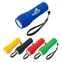 Rubberized Torch Light with Strap.... from ASI 61125 Hit Promotional Products...