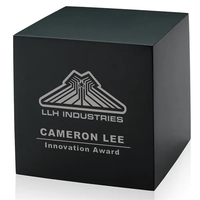 3" Cube Black Base... from ASI 40480 Koozie Group