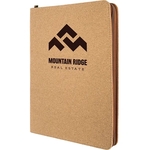 9 1/2" x 12" Agglomerated Cork Portfolio with Zipper