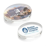 Logan Oval VividPrint™ Paperweight