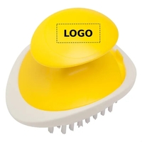 Vegetable and fruit brush plus 1 color pad print on 1... from ASI 37218...