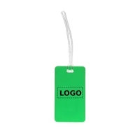 Plastic Luggage Tag with PVC Strap