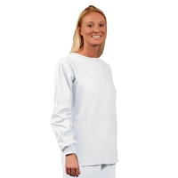 Fashion Seal - Poplin - Unisex No Pocket Long Sleeve Scru...... from ASI...