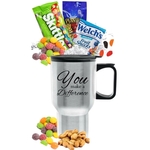 You Make A Difference Candy Travel Mug
