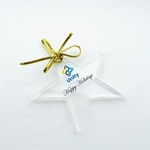Custom Acrylic Holiday Ornament - Full-Color Imprint