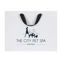 13" x 10" x 5" non-laminated white natural kraft paper Eurotote... from ASI...