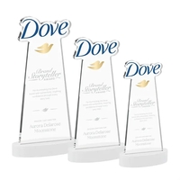 Custom Award on Alberton Base - White (via Air)... from ASI 84592 St Regis...