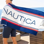 Mariner Stripe Microfiber Beach Towel