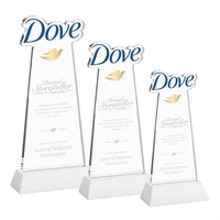 Custom Award on Hartford Base - White (via Air)... from ASI 84592 St Regis...