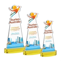 Custom VividPrint™ Award on Alberton Base - Gold (via Air)... from ASI 84592...