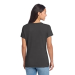 Port & Co Women's Beach Wash Garment-Dyed V-Neck Tee
