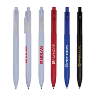 Aura Recycled Plastic Ballpoint Pen... from ASI 67866 Logomark/Valumark