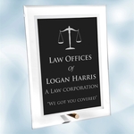 Acrylic Black Complex Plaque