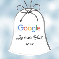 Color Imprinted Acrylic Bell Ornament