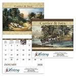 Good Value™ Currier & Ives - Stapled Calendar