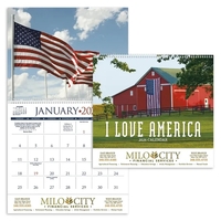 I Love America... from ASI 40480 Koozie Group / Norwood Triumph Calendar