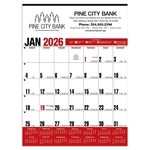 Products Yearly Record® Red Calendar