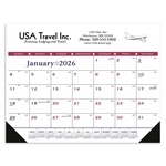 Triumph® Calendars Patriotic Desk Pad with Vinyl Corners