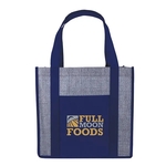 Good Value™ Laminated Heathered Non-Woven Grocery Tote