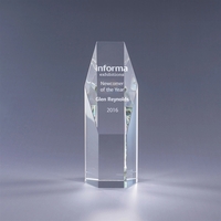 Pillar Optic Crystal Award