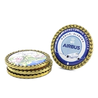 NFC Challenge Coin w/ Wreath Border (1.75")