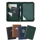 Jeffereson Zippered Jr. Padfolio (3 Colors)