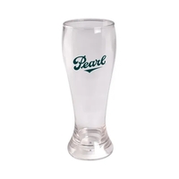 16 oz. plastic heavy wall bell pilsner glass is USA made... from ASI 98360...