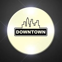 Imprintable Stock Flashing Circle Pins