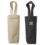 Gusseted Single Bottle Tote Bag
