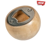 Round Wooden Bottle Opener