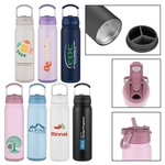 24 oz. PopSip Vacuum Insulated Water Bottle w/2-in-1 Sipper