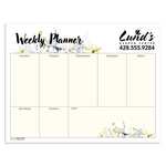 Triumph® Calendars Small Weekly Desk Pad - Floral