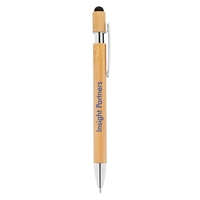 Bamboo Retractable Stylus Pen