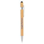 Bamboo Retractable Stylus Pen