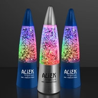 Blank or Imprinted. Light up glitter rocket lamp.... from ASI 34194...