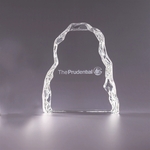 Optic Glaciers Crystal Award - Large