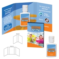 2.5" x 3.875" full-color promotional pamphlet with 1.31"w x 2.69" .5... from...