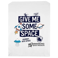 Unlined White Merchandise Bag... from ASI 37940 Bag Makers Inc