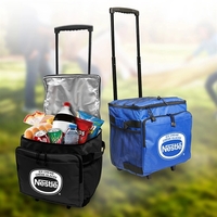 Fully insulated, zippered compartment 48-can cooler... from ASI 30112 ACE...