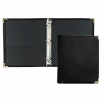 Order Custom Union/USA Made 1" Stitched Ring Binder-Vinyl-Stamped, Foil,...